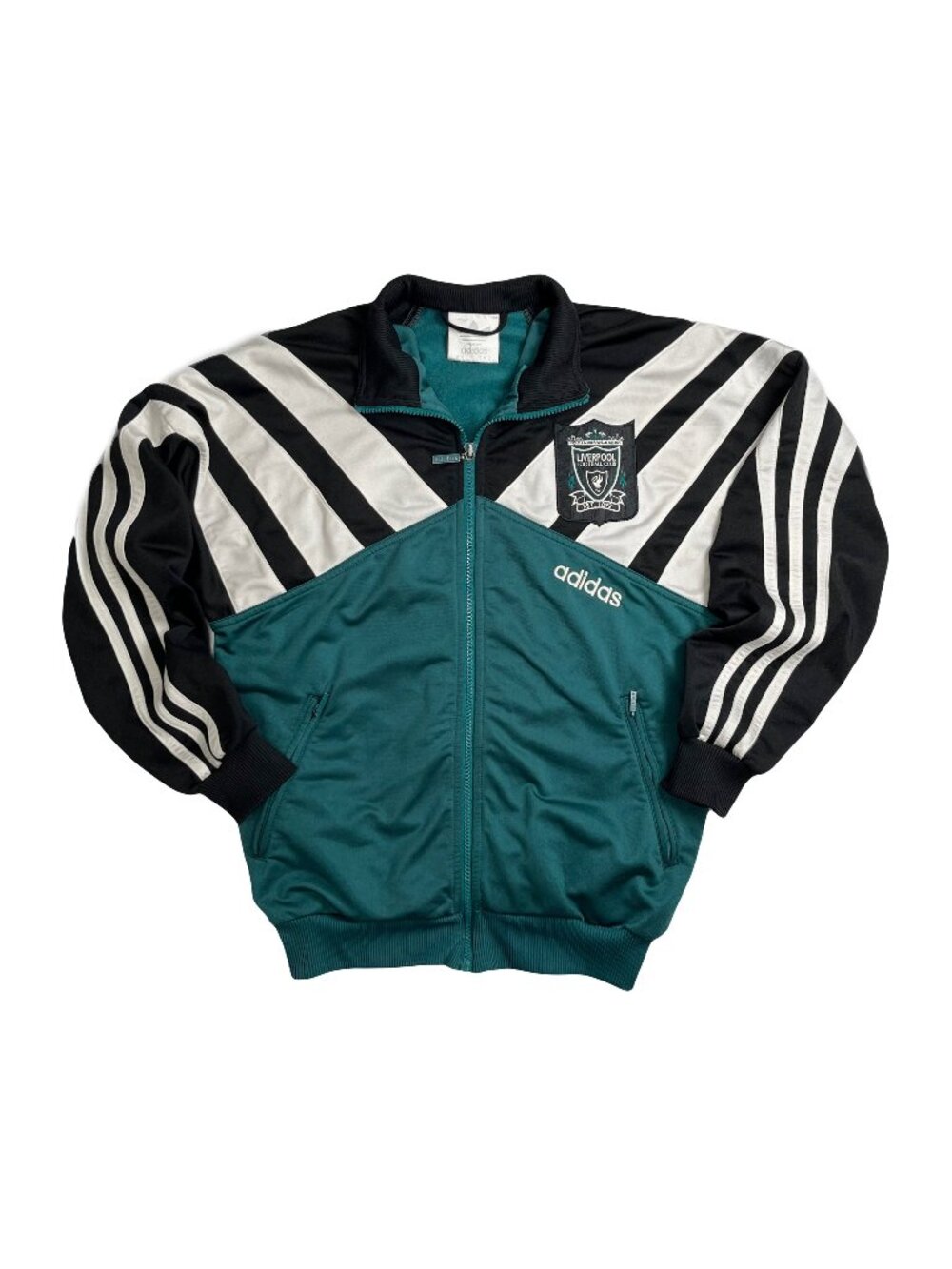1995-96 Adidas Liverpool FC Carlsberg Track Jacket S